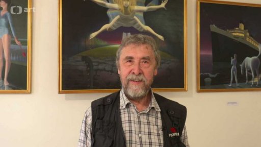 Artmix plus: Jaromír Šofr filmující a malující