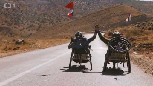 Handbiker Jiří Čeloud