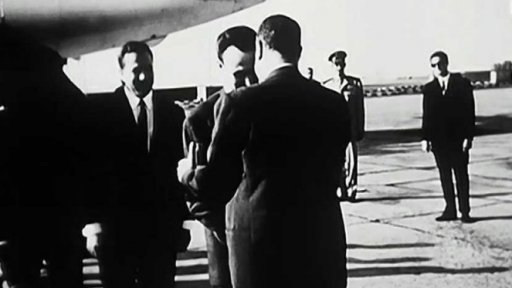 Alžírský prezident v Káhiře