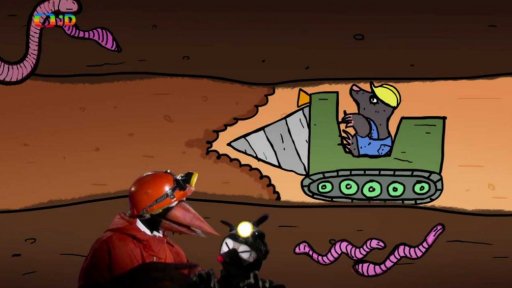 Krtek je tvor podzemní