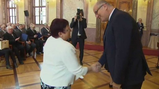 Ocenění starostové v Senátu