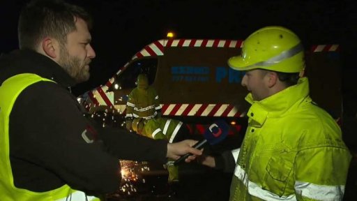 Škody po nehodách na dálnicích