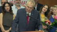 Miloš Zeman opět prezidentem
