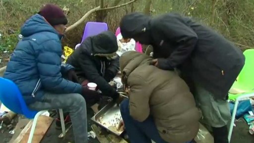 Střety migrantů v Calais