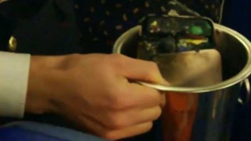 Oheň v letadle ve Volgogradu