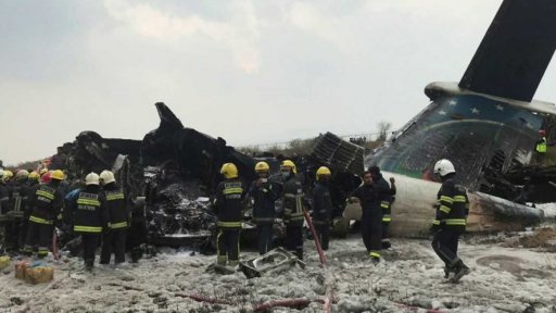 Nehoda letadla v Nepálu