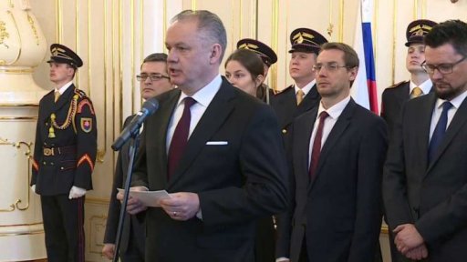 Nová vláda na Slovensku