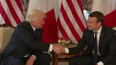 Setkání Trumpa s Macronem