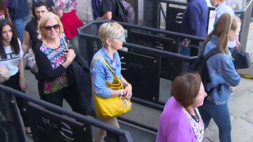 Turisté v Benátkách