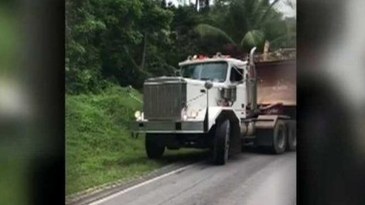 Přesun několikatunového traktoru