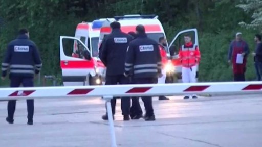 Nepokoje v uprchlickém táboře v Německu