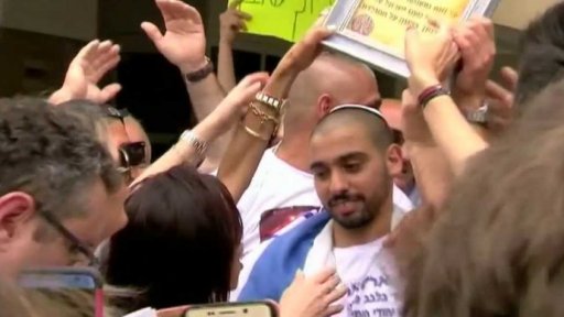 Propuštěný izraelský voják