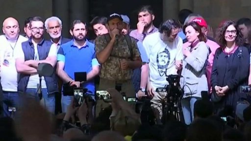 Protesty v Arménii