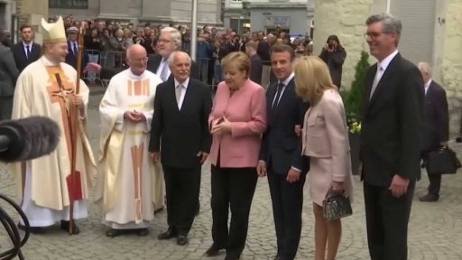 Ocenění francouzského prezidenta Macrona