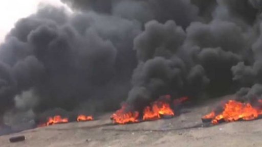 Násilí na hranici Gazy