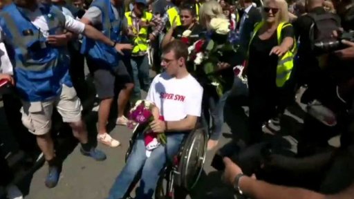 Protest v polském Sejmu