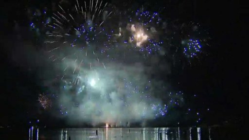 Letní přehlídka ohňostrojů v Brně