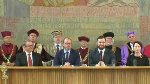 Jmenovací dekrety pro nové profesory