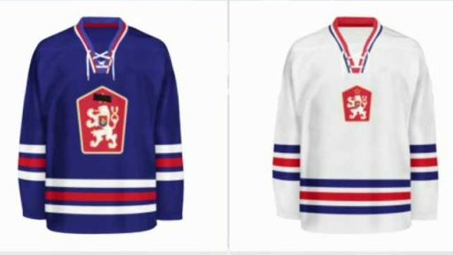 České hokejové dresy