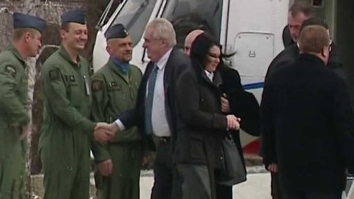 Cesta prezidenta Zemana