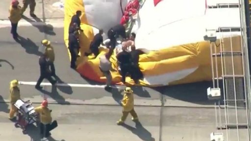 Aktivista zablokoval dálnici v centru Los Angeles