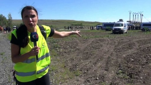 Aktivisti zastavili těžbu hnědého uhlí