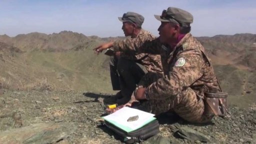 Strážci rezervace v Gobi