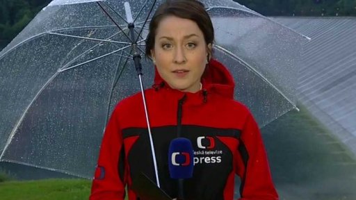 Výstraha kvůli dešťům