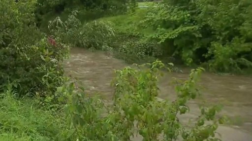 Vydatné deště na severu Moravy