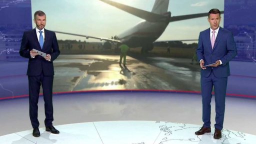 Noční incident na letišti v Pardubicích