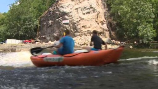 Otevření stezky pod Barevnou skálou
