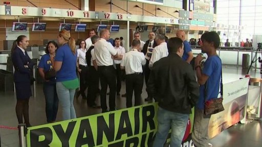 Ryanair stávkuje