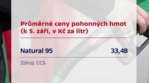 Ceny pohonných hmot