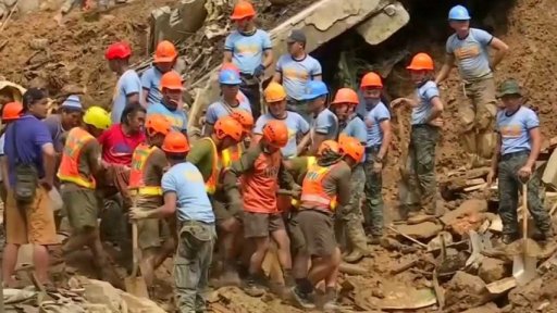 Škody po tajfunu Mangkhut