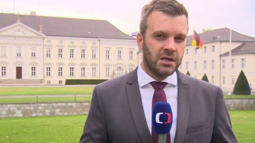 Miloš Zeman na návštěvě v Berlíně