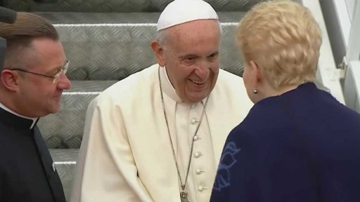 Papež František v Pobaltí