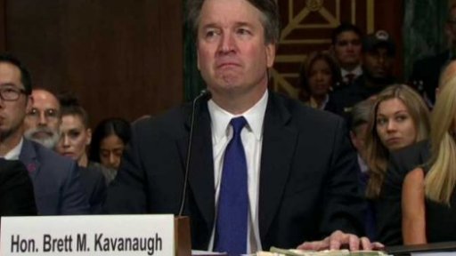 Kavanaugh před senátory