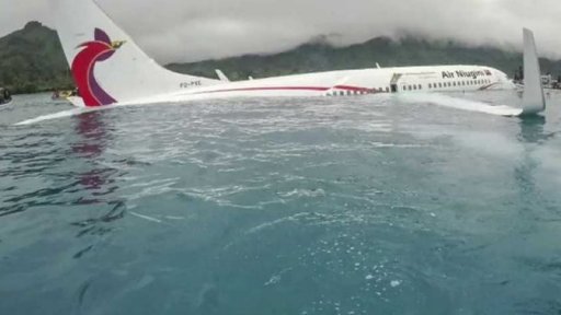 Havárie letounu v Mikronésii