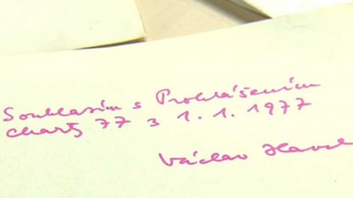 Dokumenty o podpoře Charty 77 z Norska a Dánska