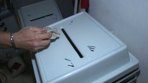 Úklid po volebním klání