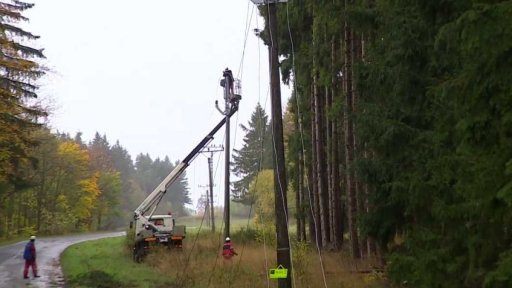 Silný vítr v Česku