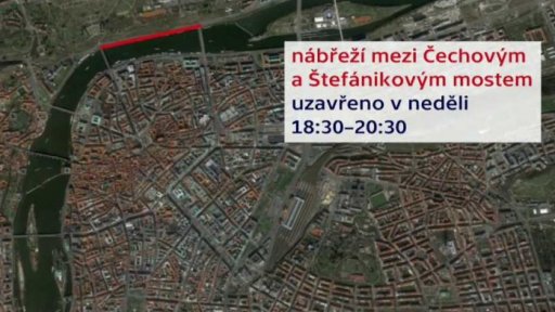 Oslavy v Praze - omezení dopravy