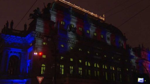 1918–2018: Videomapping na Národní divadlo