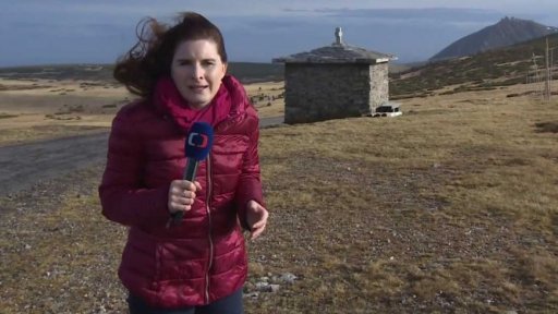 Nejvíc foukalo v Krkonoších