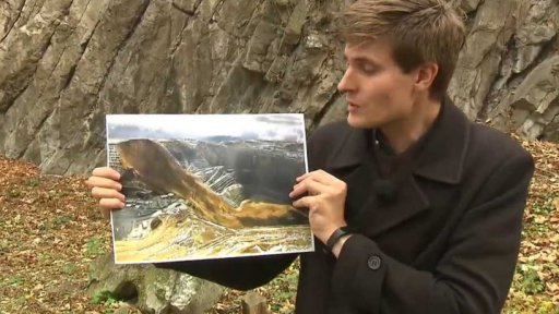 České drony mapují obří důl v Mongolsku