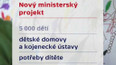 Počty dětí v zařízeních