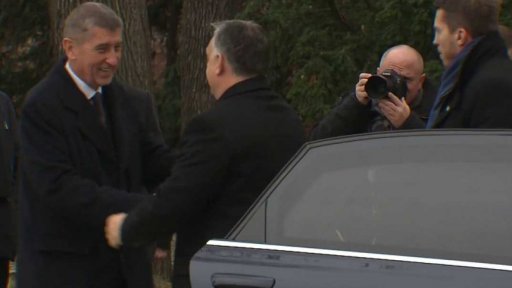 Viktor Orbán v Praze