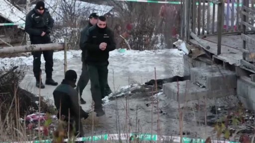 Požár domu na východním Slovensku