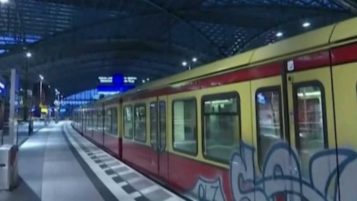 Stávka na německé železnici