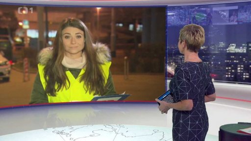 Zátěžové testy mostu u Vltavské